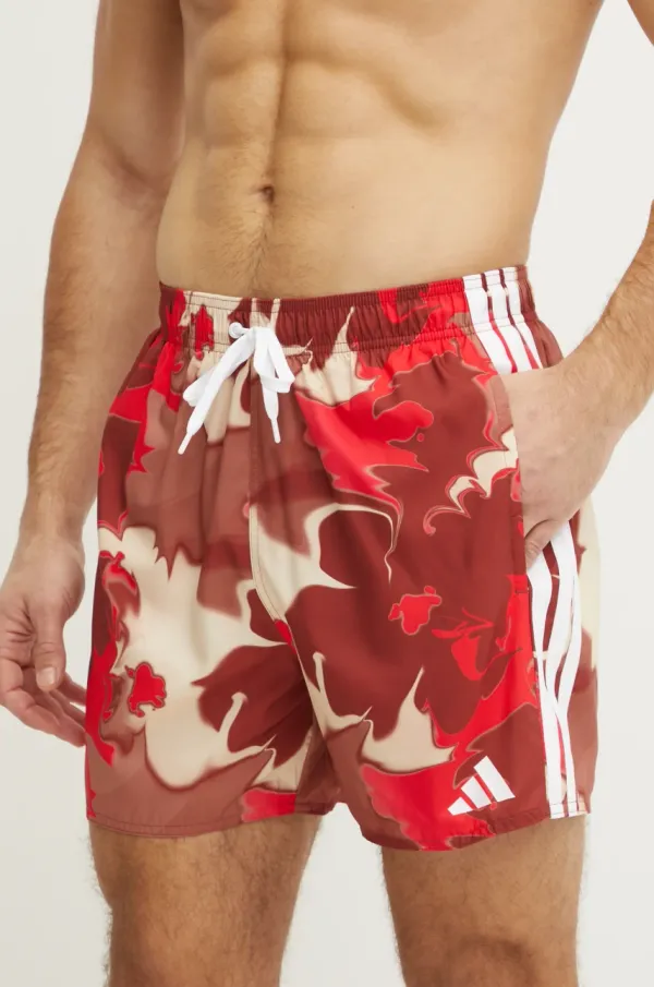 adidas Kratke hlače adidas TIE DYE SH 5IN boja: smeđa, JF6092