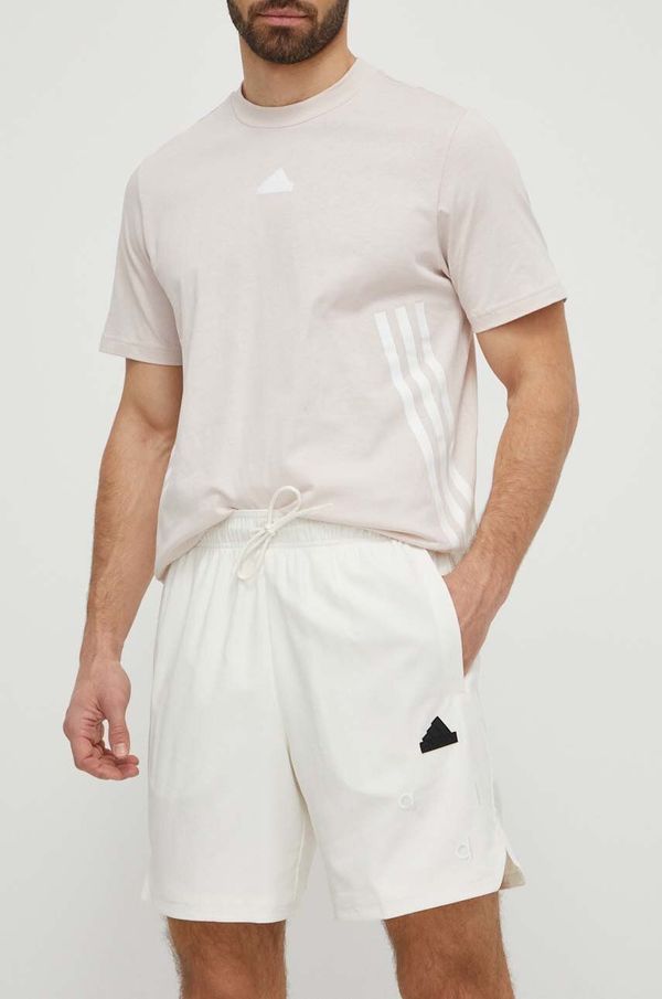 adidas Kratke hlače adidas za muškarce, boja: bež, IP3798