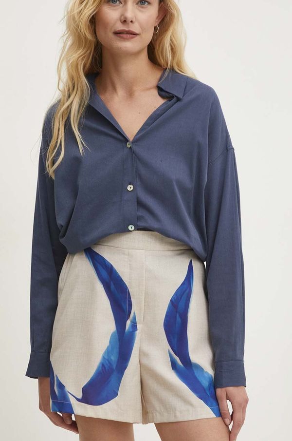 Answear Lab Kratke hlače Answear Lab za žene, visoki struk