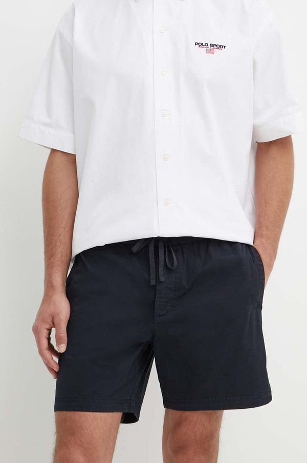 Boss Orange Kratke hlače Boss Orange za muškarce, boja: tamno plava, 50514353