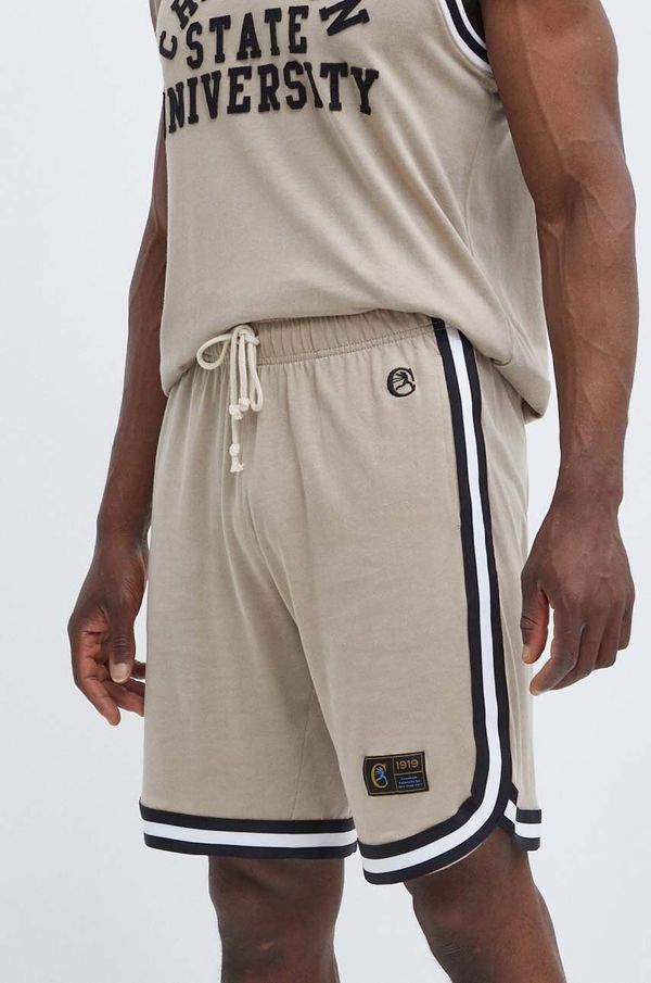 Champion Kratke hlače Champion za muškarce, boja: bež, 220010