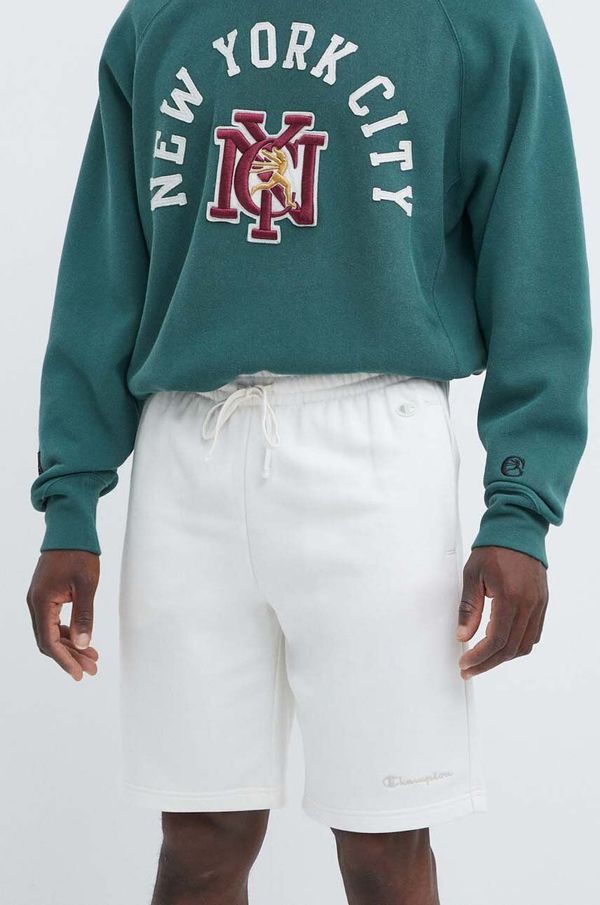 Champion Kratke hlače Champion za muškarce, boja: bež, E20002