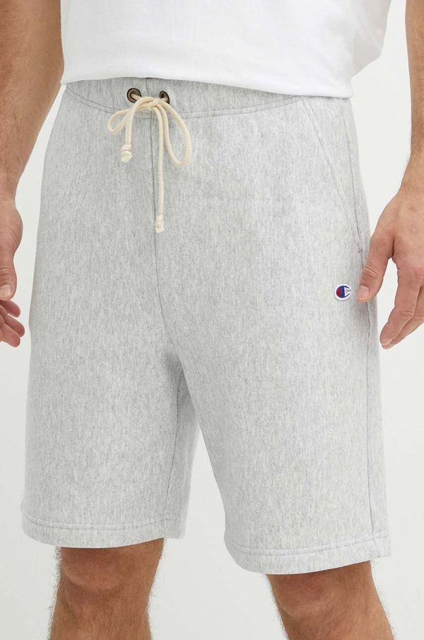 Champion Kratke hlače Champion za muškarce, boja: siva, 219636