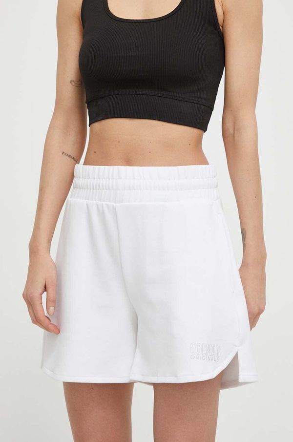 Colmar Kratke hlače Colmar za žene, boja: bijela, bez uzorka, visoki struk