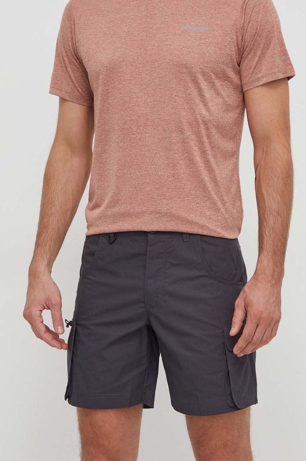 Columbia Kratke hlače Columbia Landroamer za muškarce, boja: siva