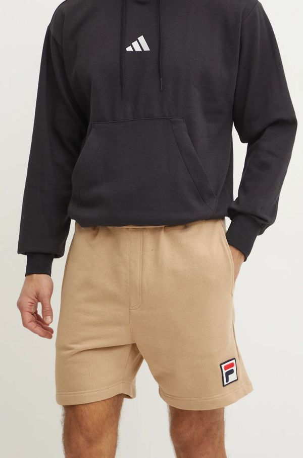 Fila Kratke hlače Fila Longarone za muškarce, boja: bež, FAM0766