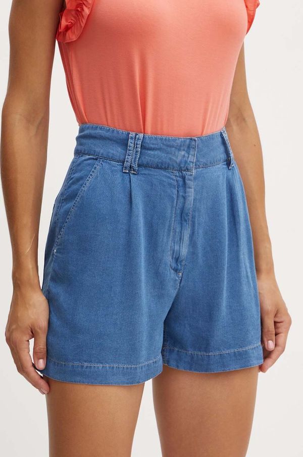 Guess Kratke hlače Guess za žene, bez uzorka, visoki struk, W4GD54 D5CD2