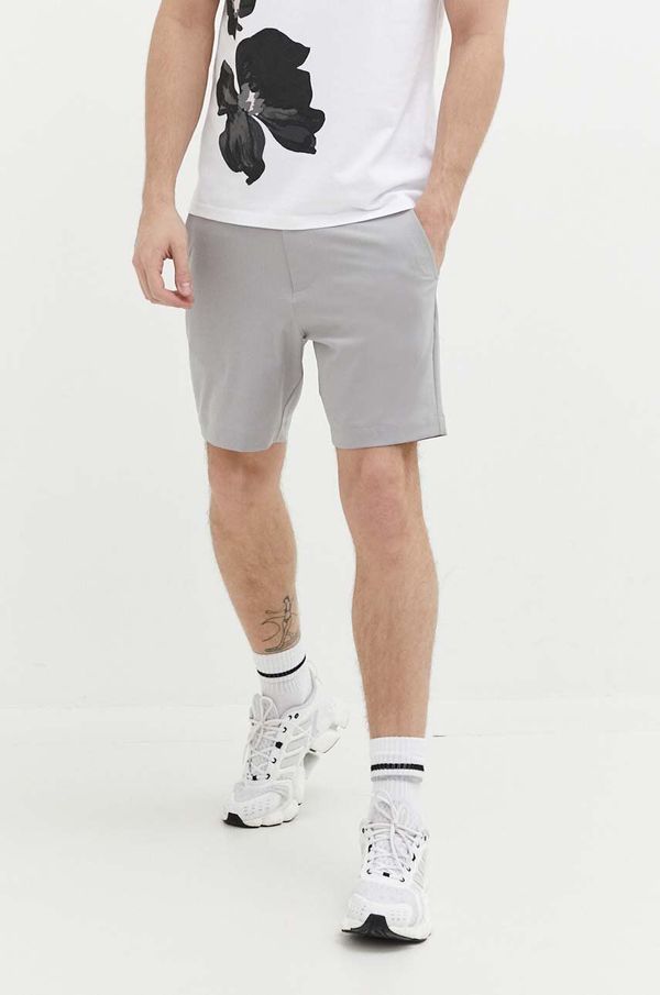 Hollister Co. Kratke hlače Hollister Co. za muškarce, boja: siva