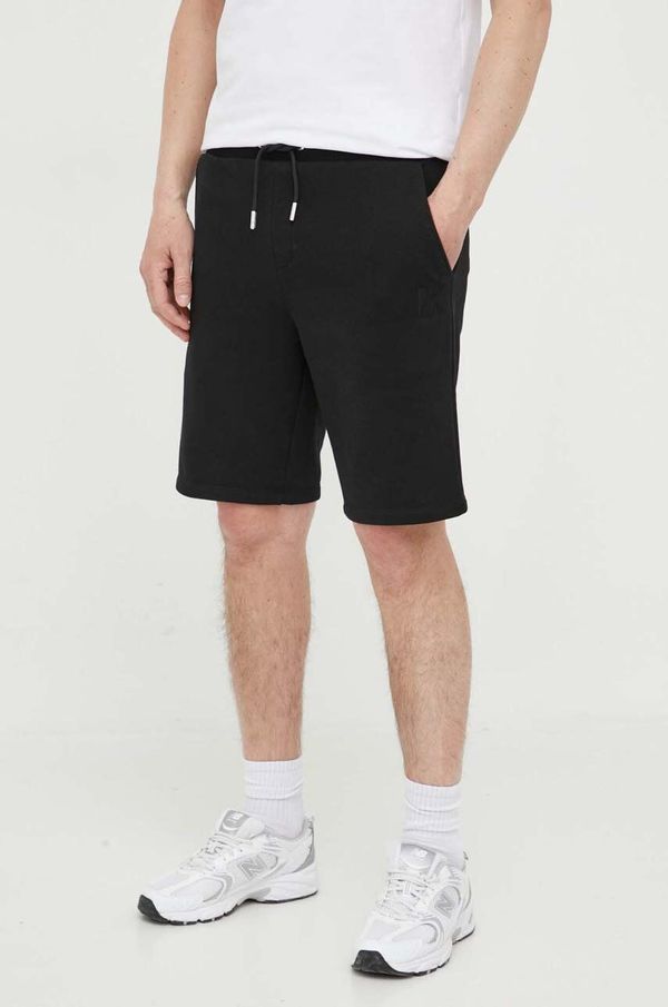 Karl Lagerfeld Kratke hlače Karl Lagerfeld za muškarce, boja: crna
