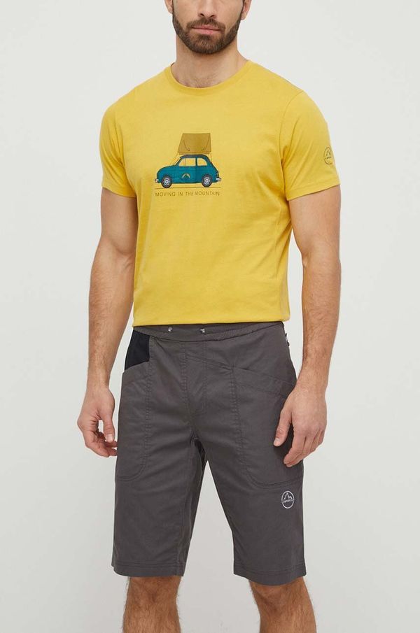 La Sportiva Kratke hlače LA Sportiva Bleauser za muškarce, boja: crna, N62900907