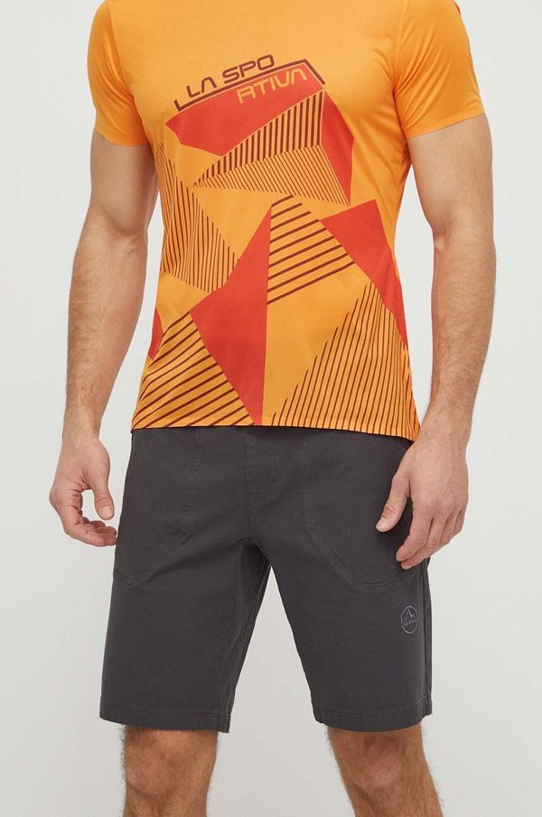 La Sportiva Kratke hlače LA Sportiva Flatanger za muškarce, boja: siva, F39900903