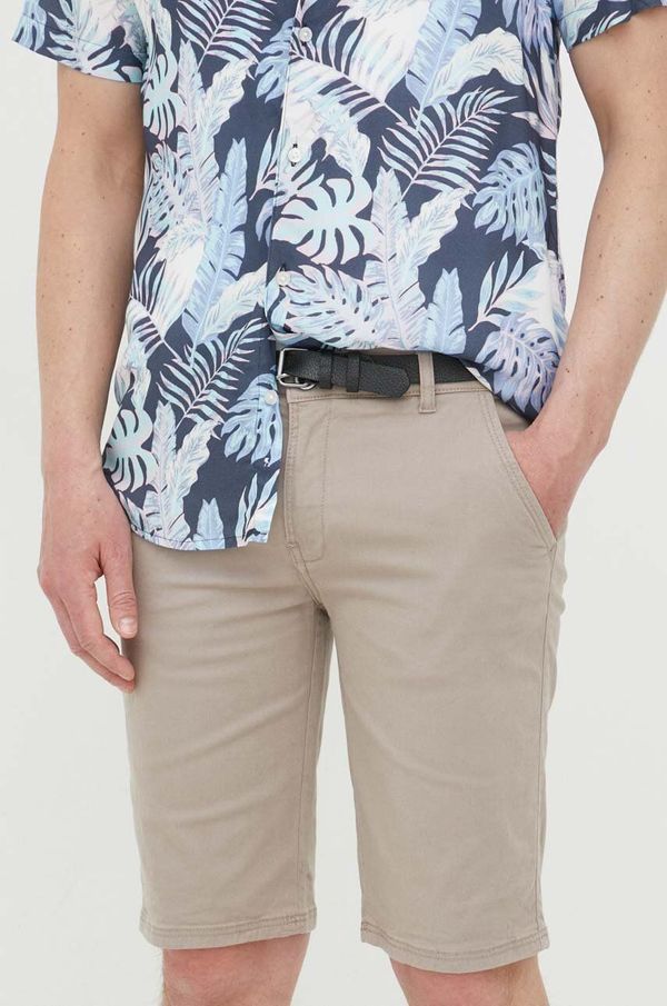 Lindbergh Kratke hlače Lindbergh za muškarce, boja: bež