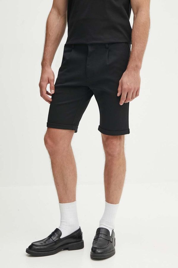 Lindbergh Kratke hlače Lindbergh za muškarce, boja: crna, 30-51024