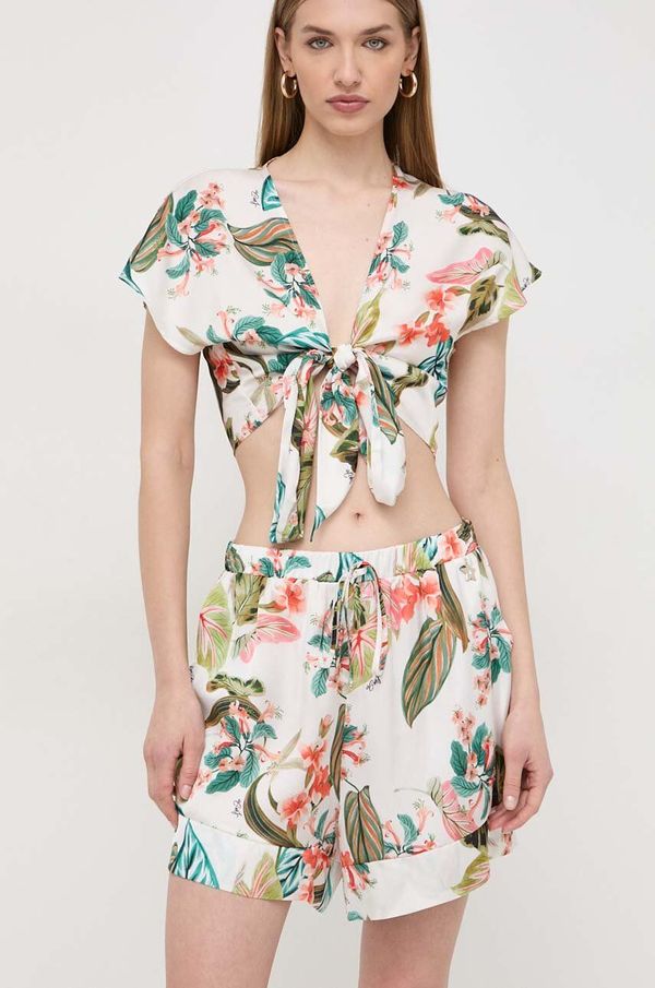 Liu Jo Kratke hlače Liu Jo za žene, s uzorkom, visoki struk