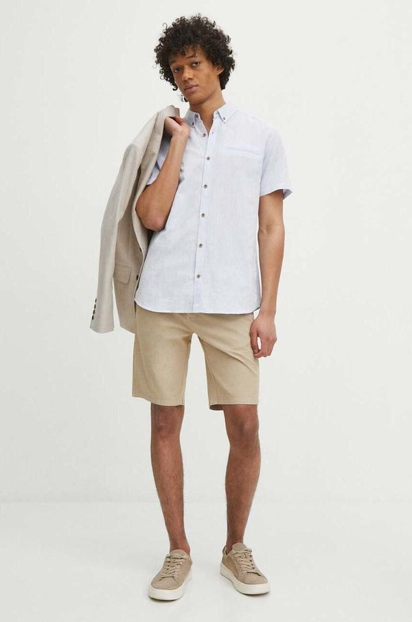 Medicine Kratke hlače Medicine za muškarce, boja: bež