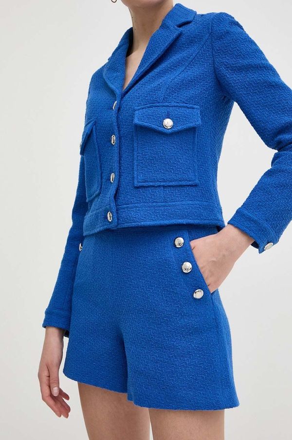 Morgan Kratke hlače Morgan SHALA.F za žene, bez uzorka, visoki struk, SHALA.F