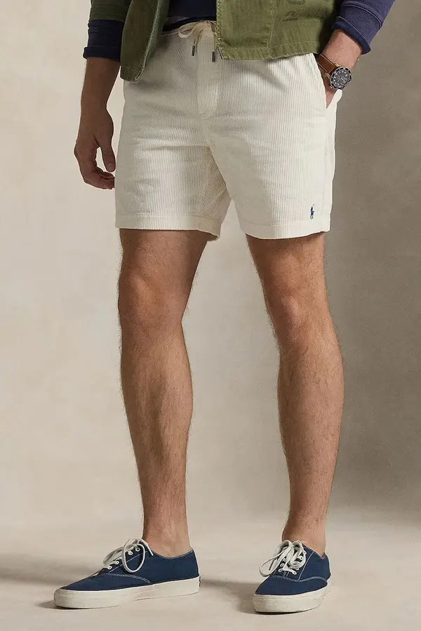 Polo Ralph Lauren Kratke hlače od samta Polo Ralph Lauren