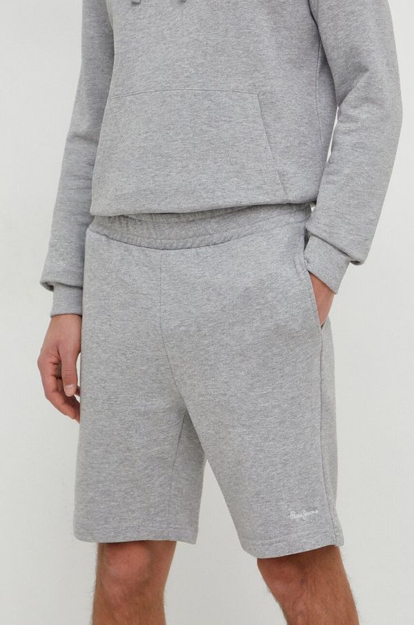 Pepe Jeans Kratke hlače Pepe Jeans JOE SHORT za muškarce, boja: siva, melanž, PM211646