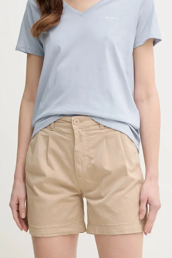 Pepe Jeans Kratke hlače Pepe Jeans MID WAIST REGULAR CHINO SHORT VANIA