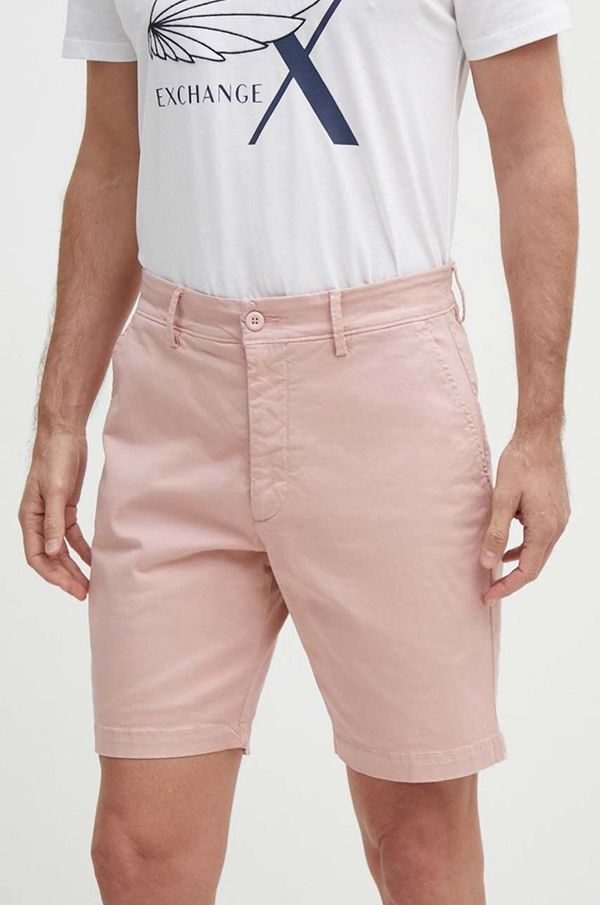 Pepe Jeans Kratke hlače Pepe Jeans REGULAR CHINO SHORT za muškarce, boja: ružičasta, PM801092