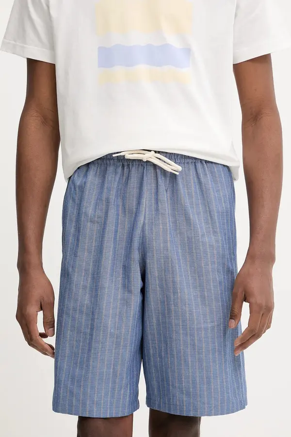 A.P.C. Kratke hlače s dodatkom lana A.P.C. short paul