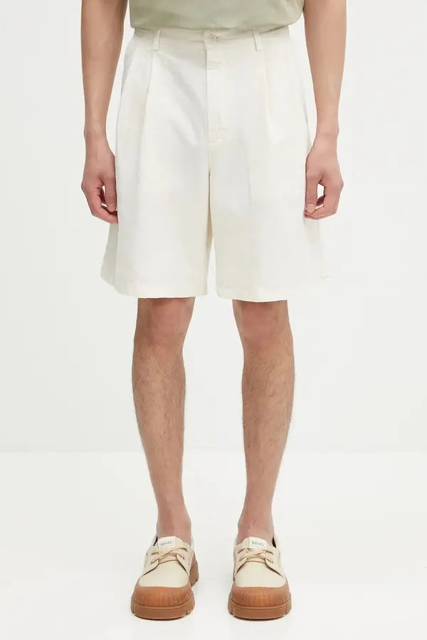 Norse Projects Kratke hlače s dodatkom lana Norse Projects Benn Cotton Linen Shorts