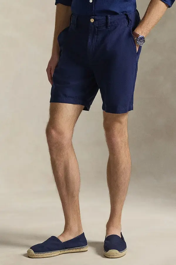Polo Ralph Lauren Kratke hlače s dodatkom lana Polo Ralph Lauren