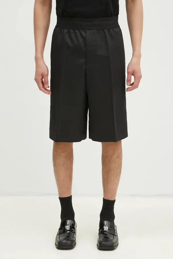 Helmut Lang Kratke hlače s dodatkom vune Sisley Lwb Car Short.Tonal
