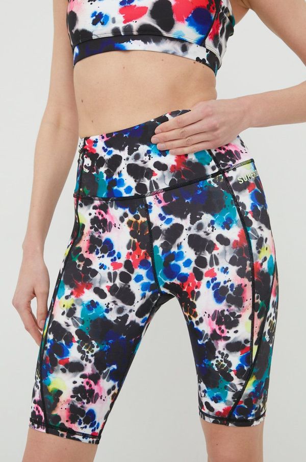 Superdry Kratke hlače Superdry za žene, s uzorkom, visoki struk