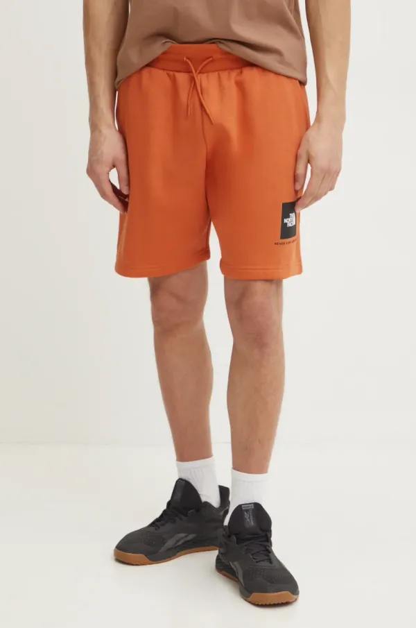 The North Face Kratke hlače The North Face Nuptse Regular za muškarce, boja: narančasta, NF0A8C1J6D21