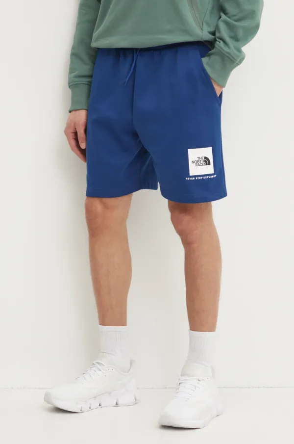 The North Face Kratke hlače The North Face Nuptse Regular za muškarce, boja: tamno plava, NF0A8C1JH4B1