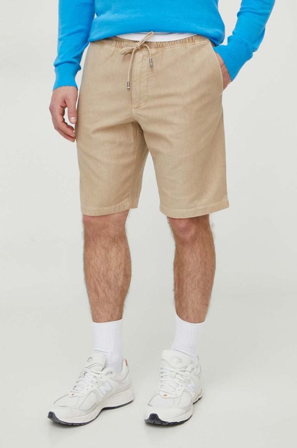 Tommy Hilfiger Kratke hlače Tommy Hilfiger za muškarce, boja: bež