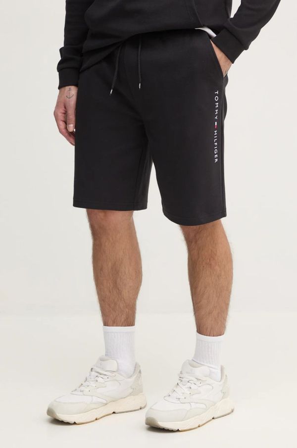 Tommy Hilfiger Kratke hlače Tommy Hilfiger za muškarce, boja: crna, UM0UM03452