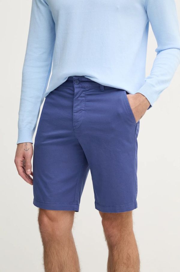 United Colors of Benetton Kratke hlače United Colors of Benetton za muškarce, boja: bijela, 4UN459548