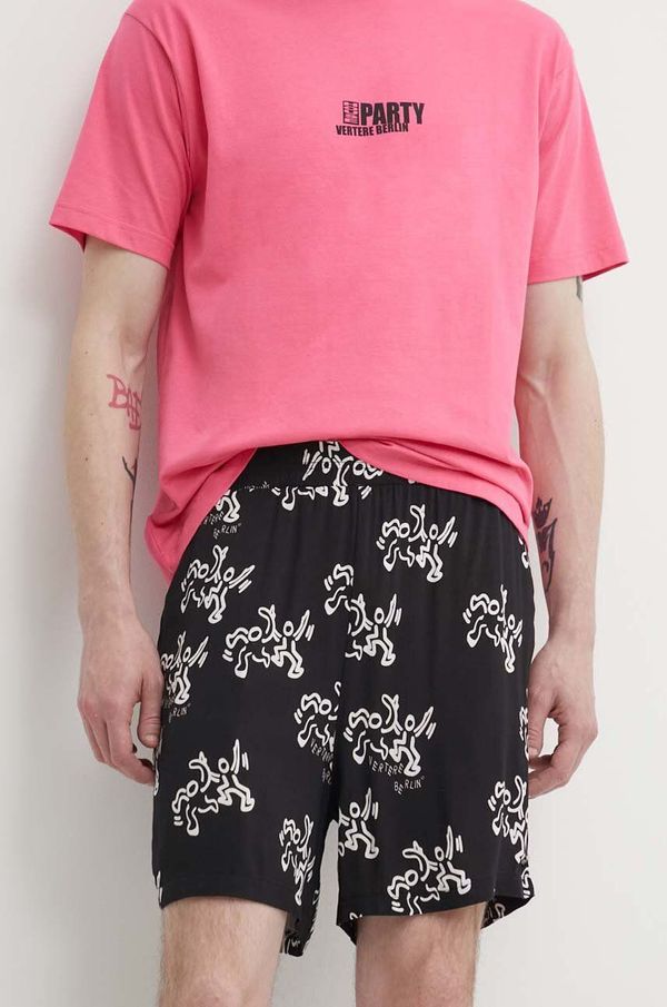 Vertere Berlin Kratke hlače Vertere Berlin za muškarce, boja: crna, VER P51