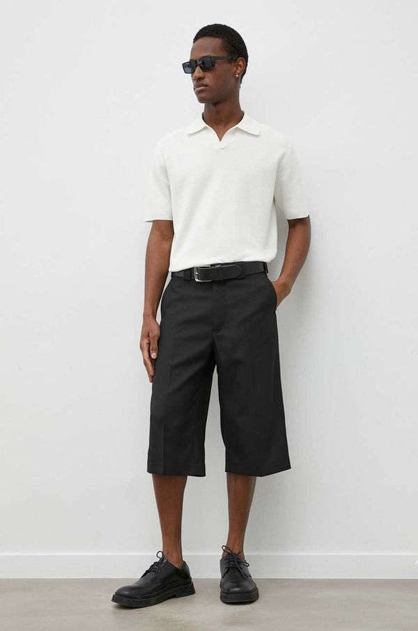 Won Hundred Kratke hlače Won Hundred za muškarce, boja: crna