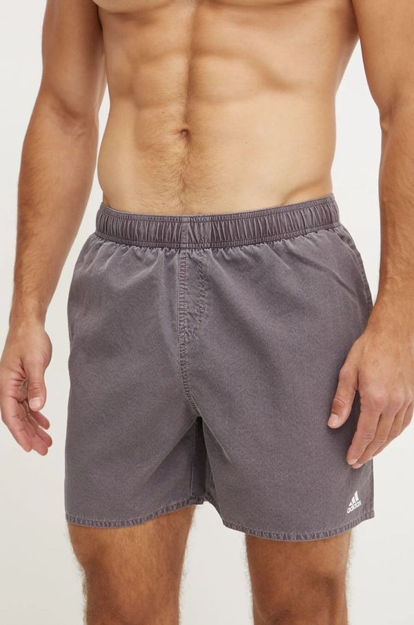 adidas Kratke hlače za kupanje adidas boja: smeđa, IX7586