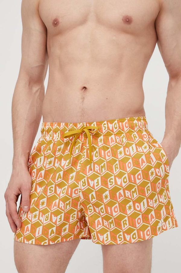 adidas Kratke hlače za kupanje adidas FARM boja: narančasta