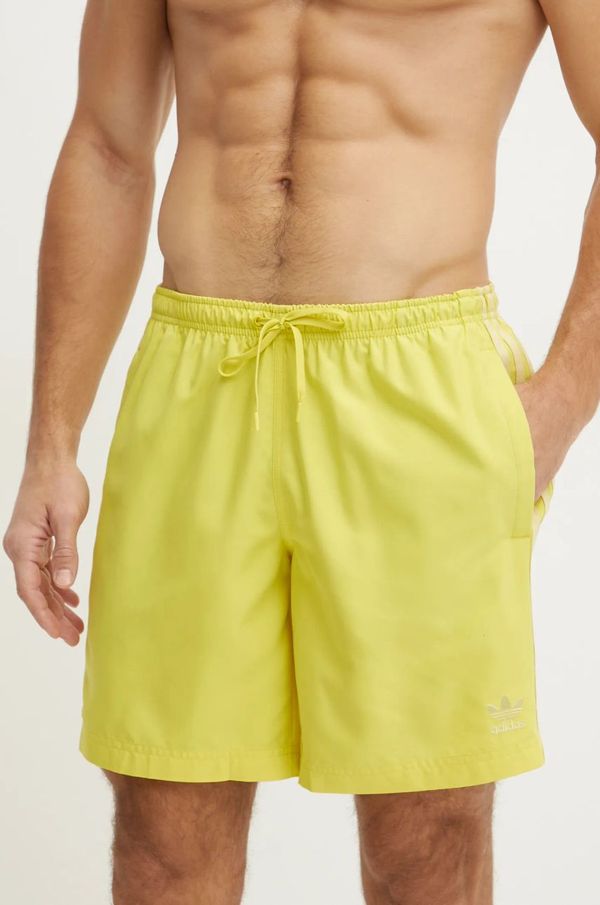 adidas Originals Kratke hlače za kupanje adidas Originals Adicolor boja: žuta, JD0962