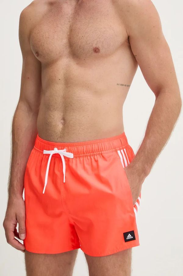 adidas Performance Kratke hlače za kupanje adidas Performance 3Stripes CLX boja: narančasta, HT4371