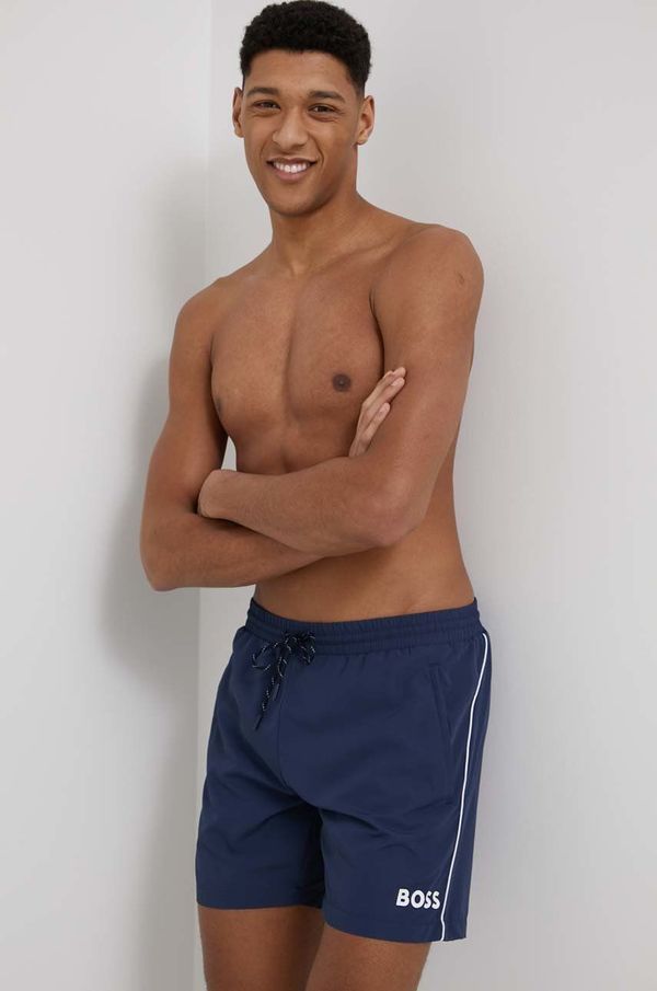 Boss Kratke hlače za kupanje Boss boja: tamno plava