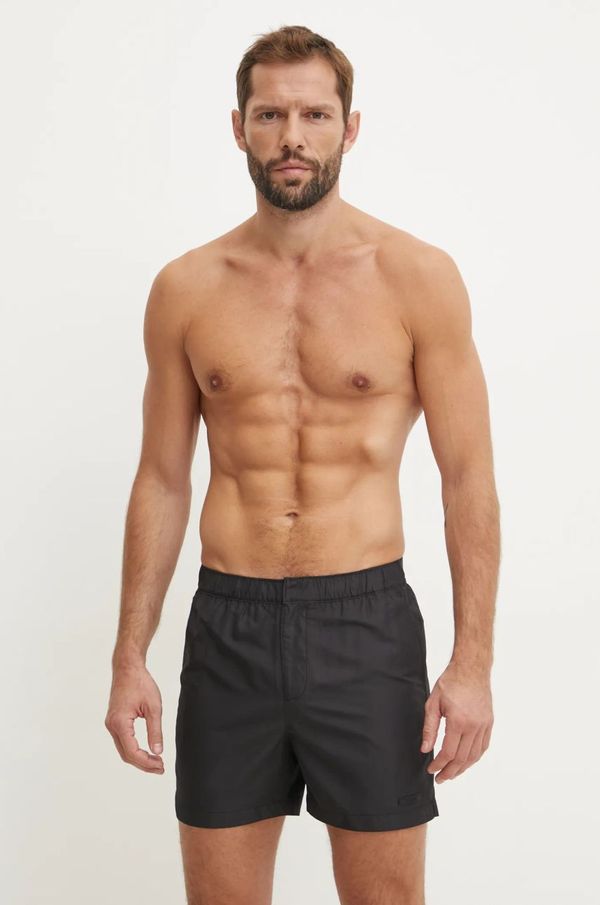 Calvin Klein Kratke hlače za kupanje Calvin Klein boja: crna, KM0KM01084