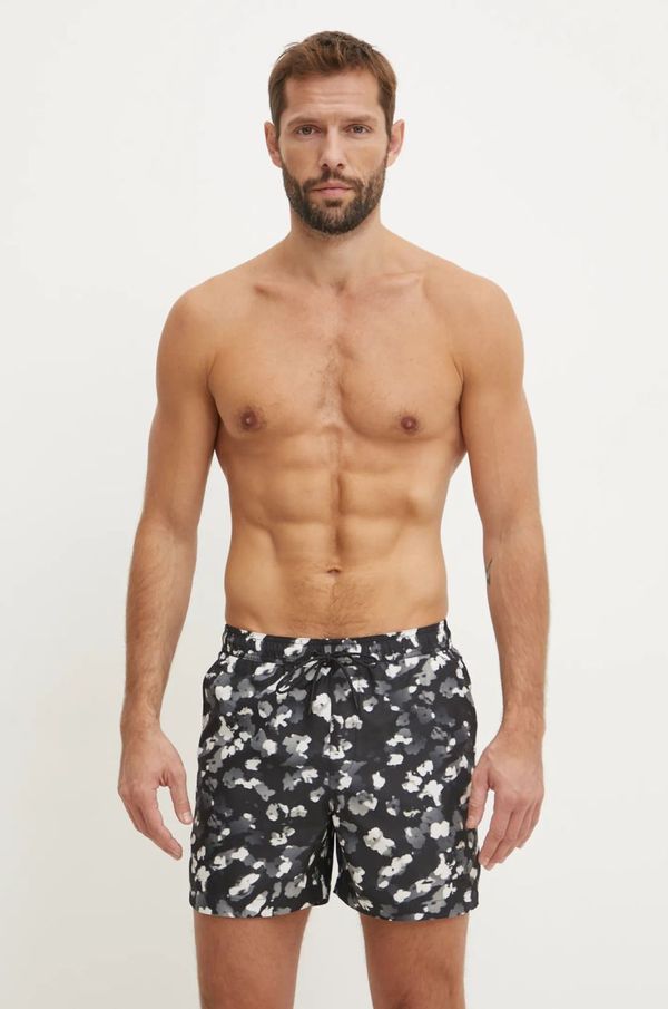 Calvin Klein Kratke hlače za kupanje Calvin Klein boja: crna, KM0KM01162