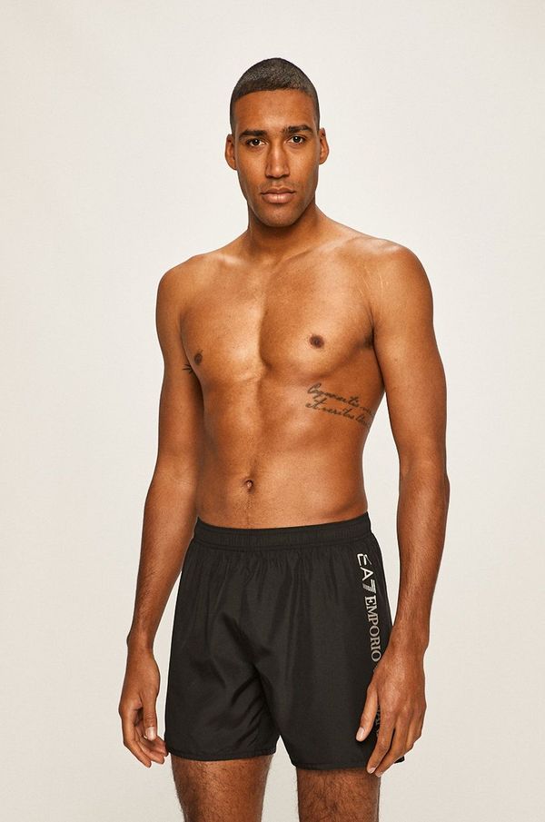 EA7 Emporio Armani Kratke hlače za kupanje EA7 Emporio Armani boja: crna