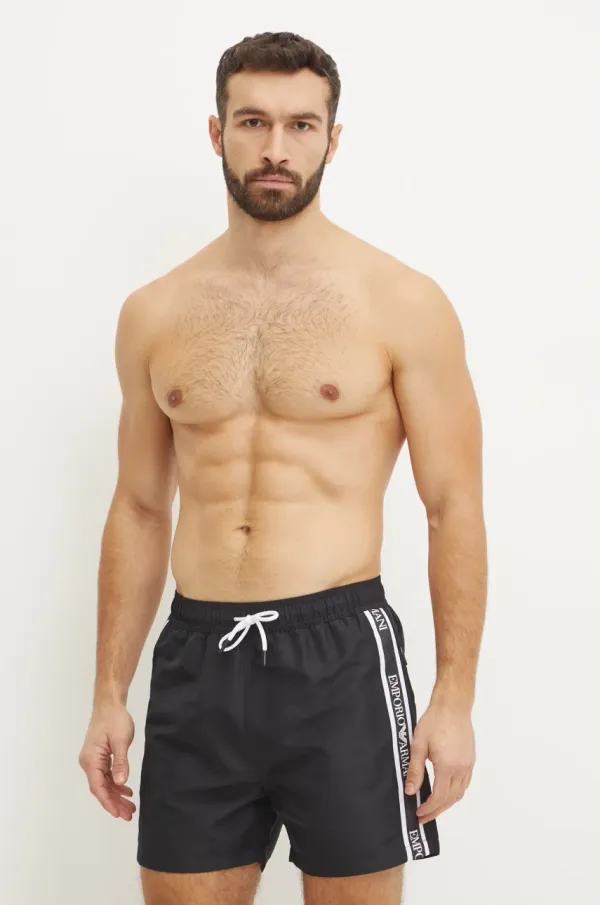 Emporio Armani Underwear Kratke hlače za kupanje Emporio Armani Underwear boja: crna, EM000583 AF12333