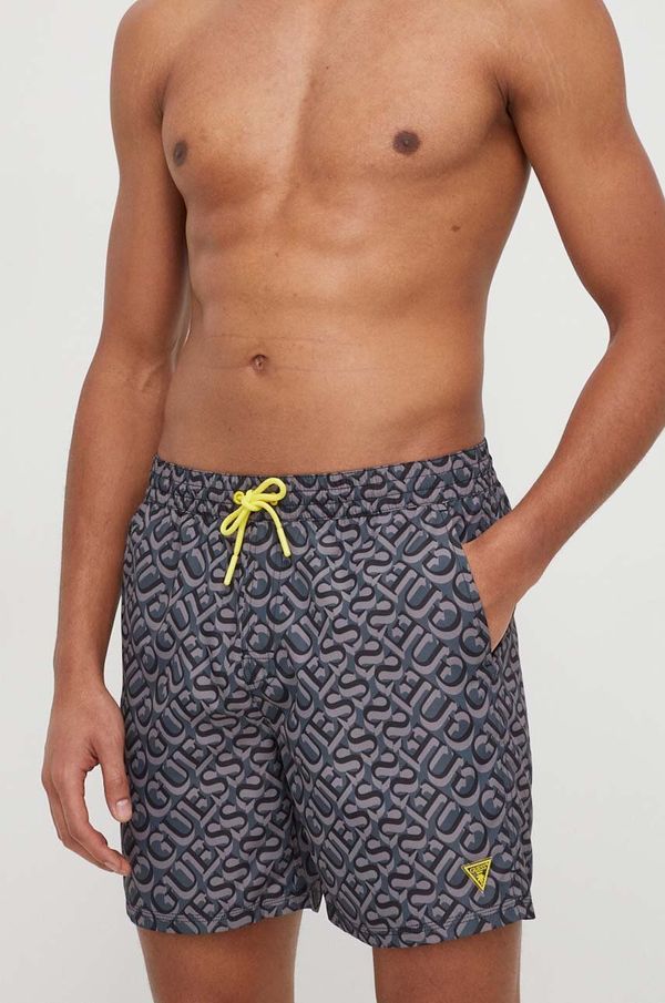 Guess Kratke hlače za kupanje Guess boja: crna