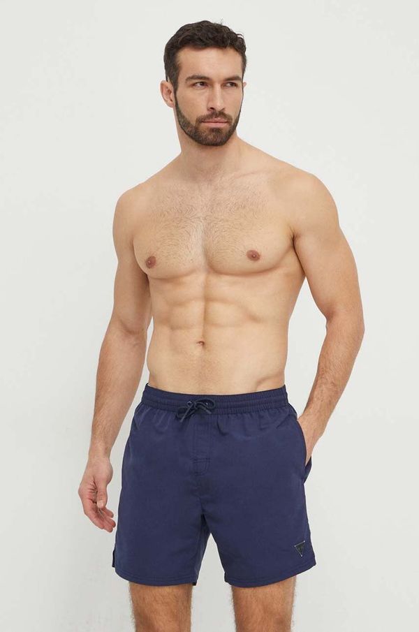 Guess Kratke hlače za kupanje Guess boja: tamno plava