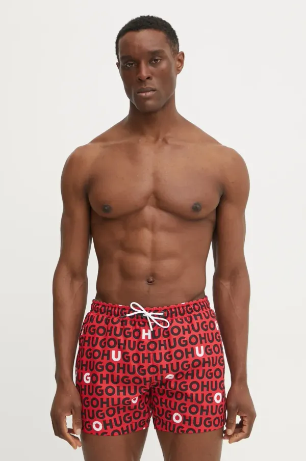 HUGO Kratke hlače za kupanje HUGO boja: crvena, 50535412