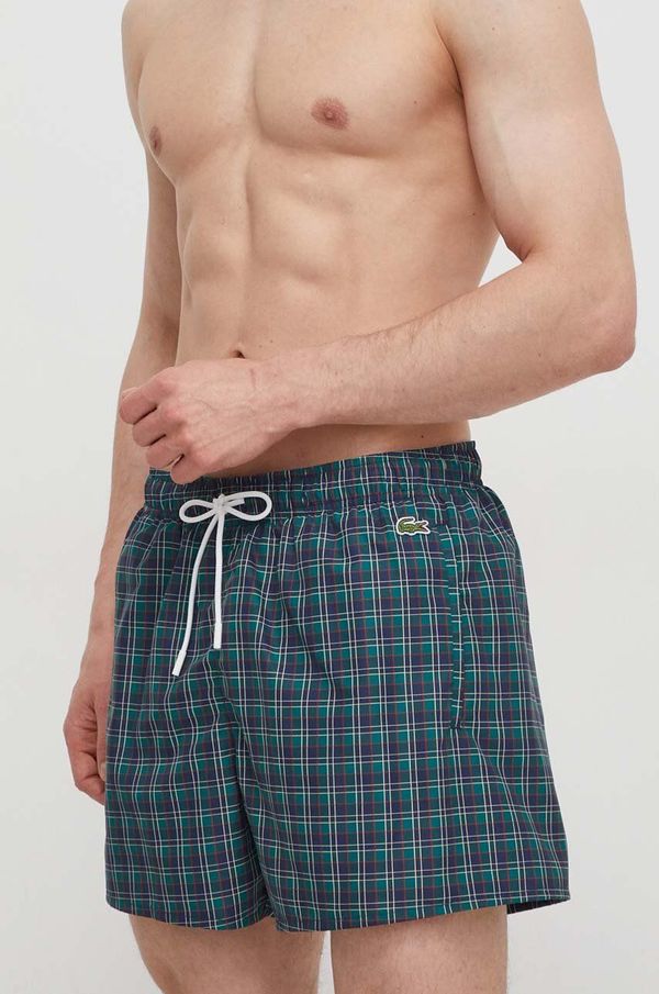 Lacoste Kratke hlače za kupanje Lacoste boja: zelena