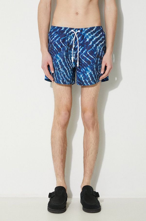 Marcelo Burlon Kratke hlače za kupanje Marcelo Burlon Aop Sound Waves Swim Short CMFA003S24FAB0024501